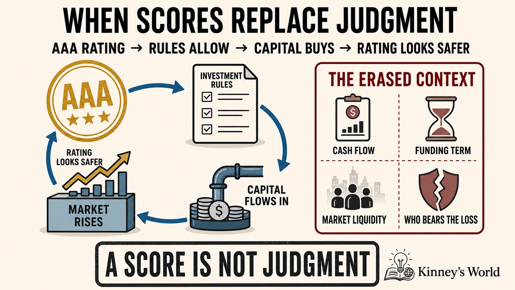 How ratings move from measurement to directing capital